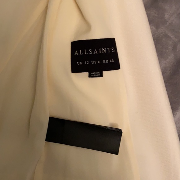 Allsaints spring blazer style light coat - Picture 3 of 6